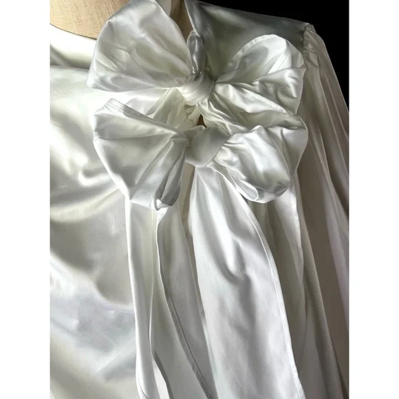 Anthropologie Maeve Poplin White Blouse M - Picture 4 of 14